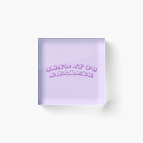 Item preview, Send It To Darrell - Purple designed and sold by LadyBudStudio.
