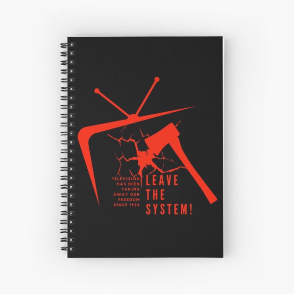 Item preview, System, Television, freedom, since, TV, programming, red, designed and sold by Aquillashop.