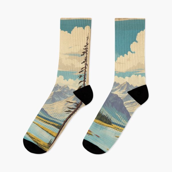 Item preview, Lake Clark National Park USA Vintage Travel Tourism  designed and sold by TravelersGems.