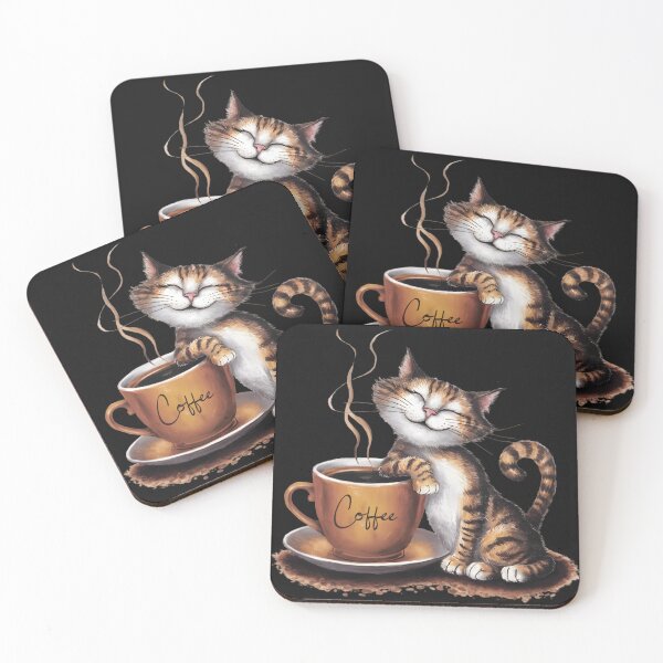 Item preview, Cozy Cats & Coffee Creations designed and sold by RebeccaRe.