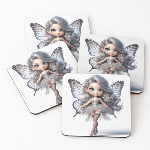 Item preview, Dark Gray Chibi Fairy designed and sold by CHIBI_POPZ.