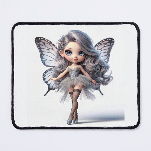 Item preview, Dark Gray Chibi Fairy designed and sold by CHIBI_POPZ.