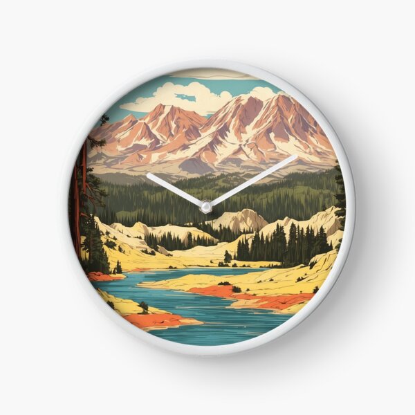Item preview, Lassen Volcanic National Park USA Vintage Travel Tourism  designed and sold by TravelersGems.