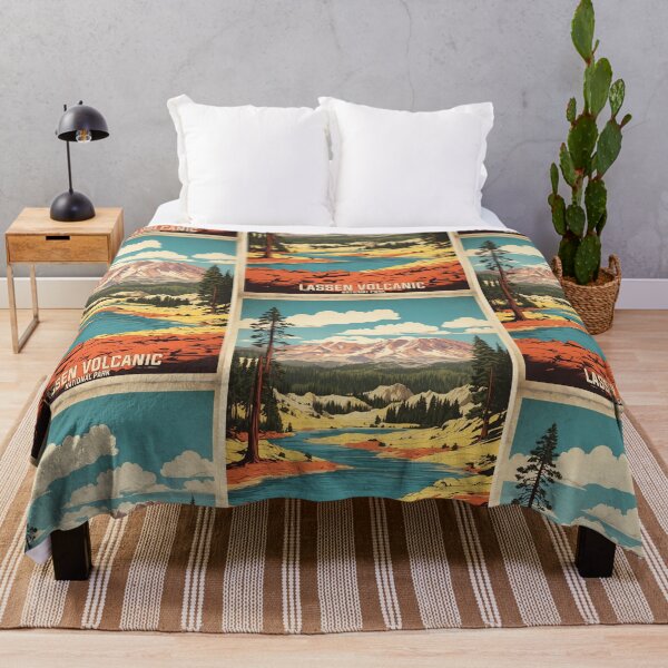 Item preview, Lassen Volcanic National Park USA Vintage Travel Tourism designed and sold by TravelersGems.