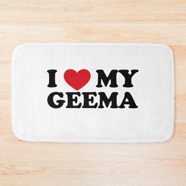 Item preview, I Love My Geema: Wear Your Love Proudly designed and sold by EmeraldeaArt.
