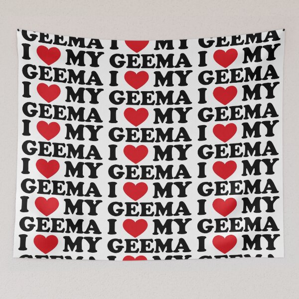 Item preview, I Love My Geema: Wear Your Love Proudly designed and sold by EmeraldeaArt.