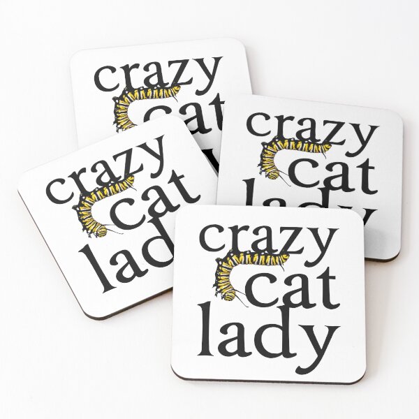 Item preview, Crazy Cat Caterpillar Lady designed and sold by Carleah Unique.
