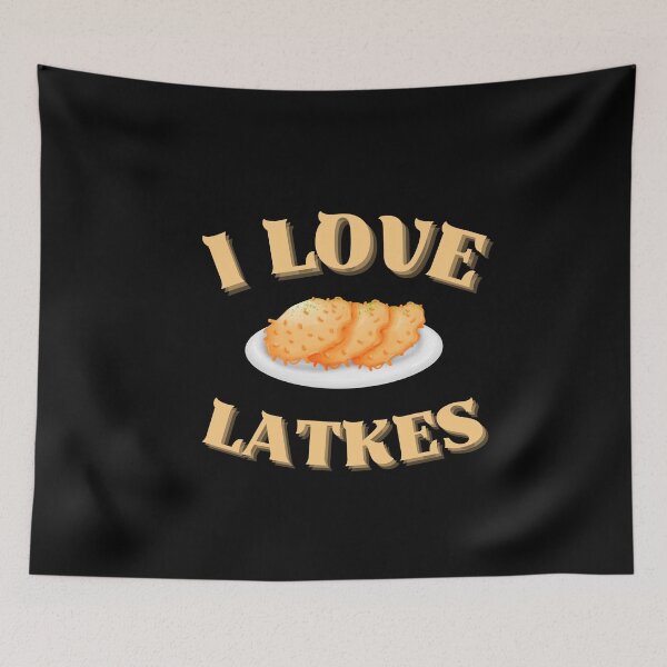 Item preview, I Love Latkes Funny Passover Pesach Humor designed and sold by SharpThreadZ.
