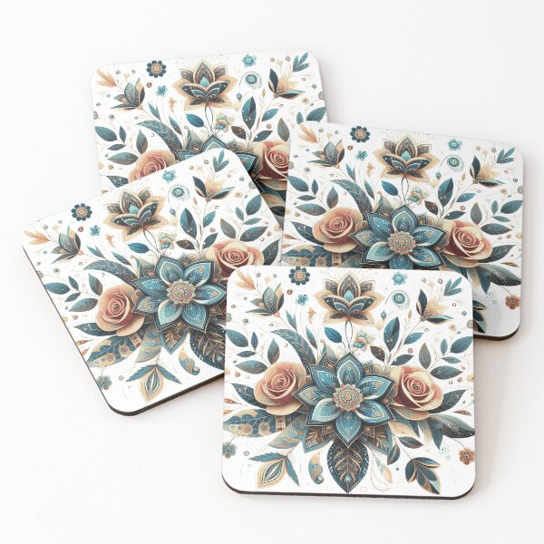 Item preview, Floral Mandala small designed and sold by BeaGraphicsDesign.