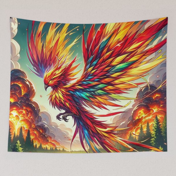 Item preview, Chaos Phoenix designed and sold by SparkedVisions.