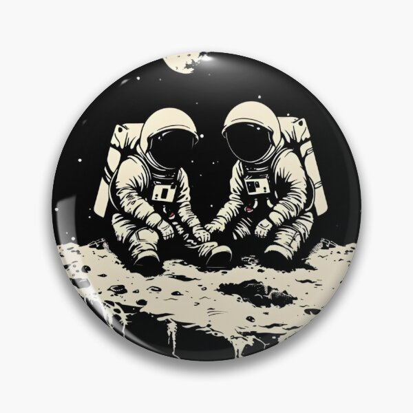 Item preview, Astronauts On The Moon designed and sold by YIPPEE8.