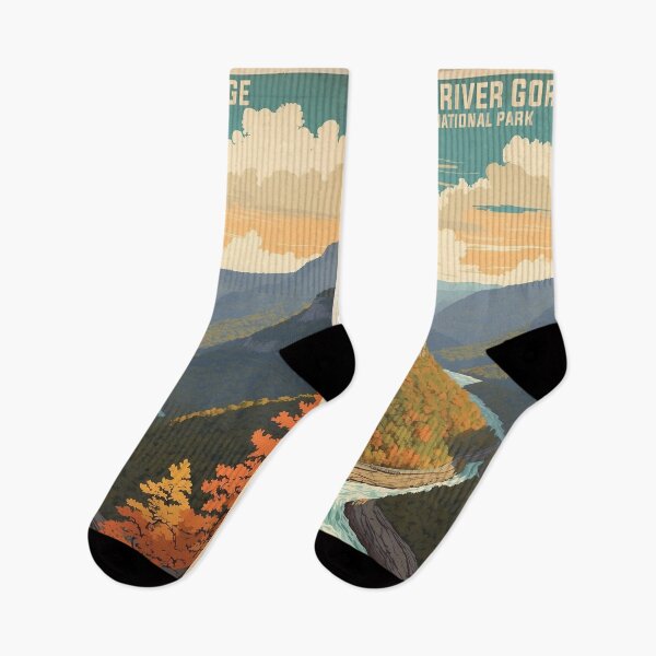 Item preview, New River Gorge National Park USA Vintage Travel Tourism  designed and sold by TravelersGems.