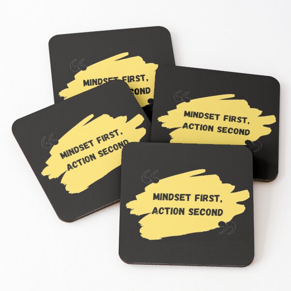 Item preview, Mindset First Action Second designed and sold by Rana1993.