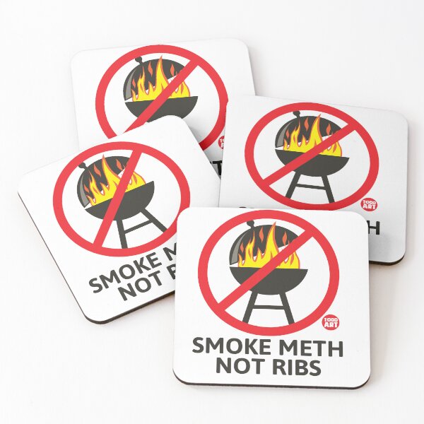 Item preview, SMOKE METH NOT RIBS designed and sold by TODD GOLDMAN.