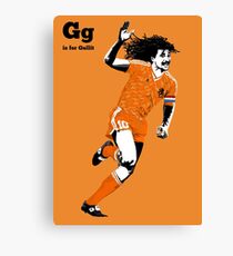 G is for Gullit Canvas Print