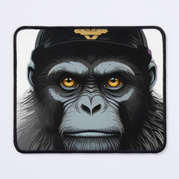 Item preview, hacker monkey with hat designed and sold by david stigler.