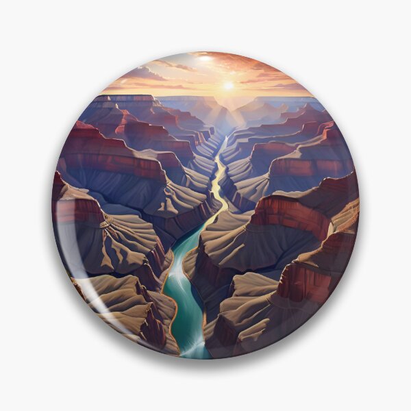 Artikelvorschau, The Grand Canyon Colorado River Landscape entworfen und verkauft von TheArtOfPat.