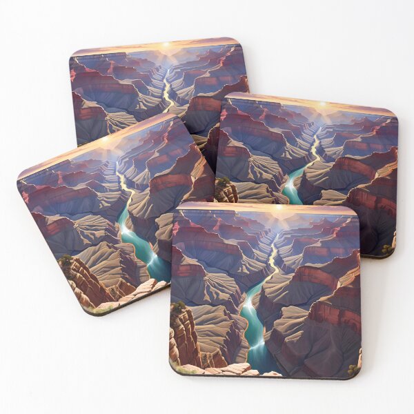 Artikelvorschau, The Grand Canyon Colorado River Landscape entworfen und verkauft von TheArtOfPat.