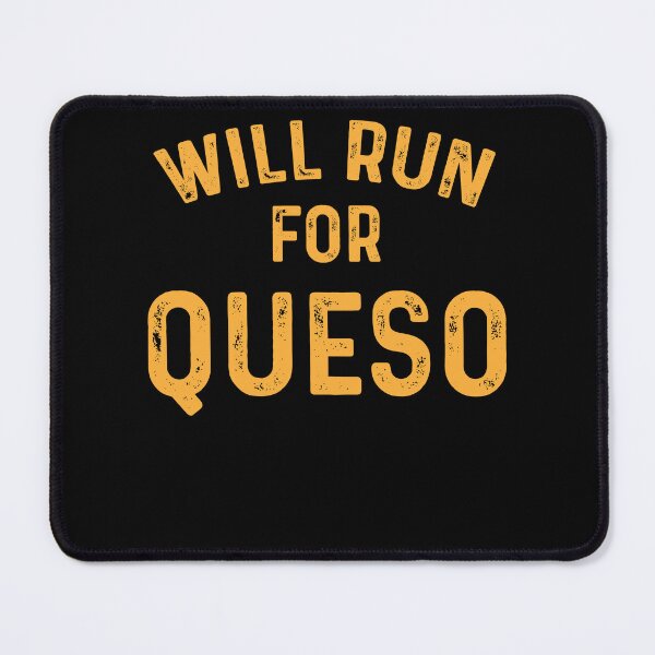 Item preview, Will Run For Queso, Cinco de Mayo, Muscle Tank Fitness Gym Lifting designed and sold by Soul-Inspirer.