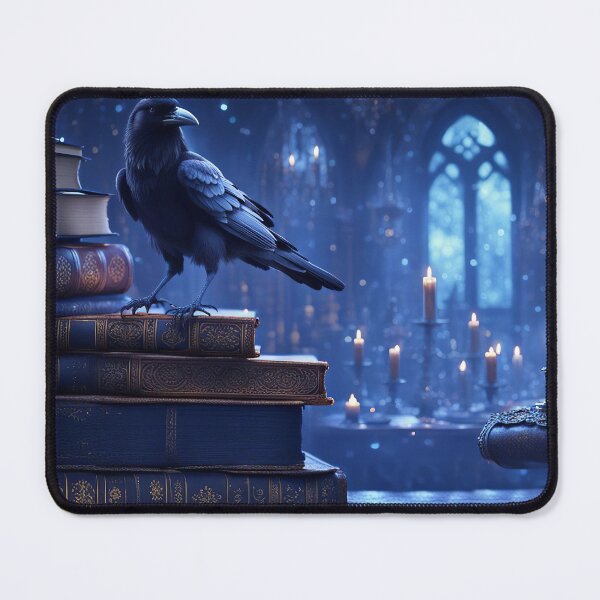 Item preview, Mystical Raven and Magic Books Gothic Candles designed and sold by Stephanie Laird.
