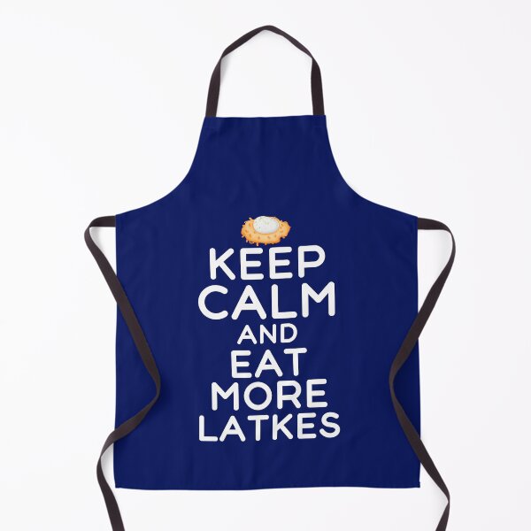 Item preview, Keep Calm And Eat More Latkes Funny Passover designed and sold by SharpThreadZ.