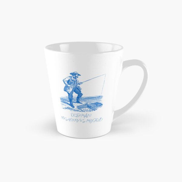Item preview, Vintage design "Old man fishing is my job" - 80s - Sail Lovers - Ship Lovers - Boat - Sailing - Fishing - Vintage designed and sold by DeCodeArtShop.