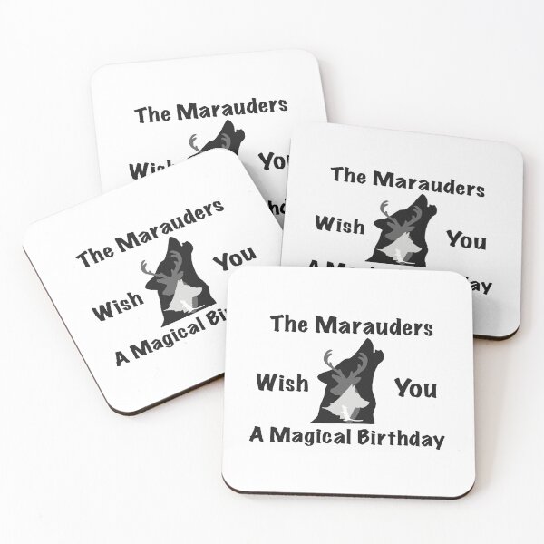 Item preview, Wolfstar Marauders - Happy Birthday designed and sold by Animals-by-JB.