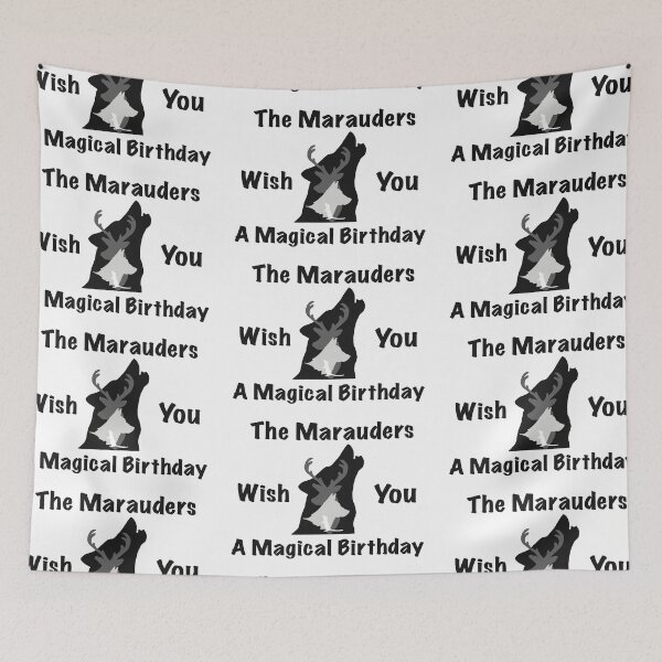 Item preview, Wolfstar Marauders - Happy Birthday designed and sold by Animals-by-JB.