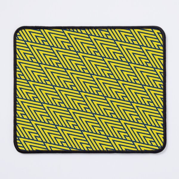 Item preview, Yellow Blue Triangle Diamond Pointer Arrows Coherent Drafts designed and sold by Alchemy-A-La-G.