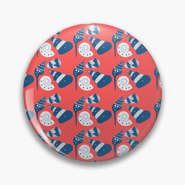 Item preview, Summer sea shells pattern designed and sold by ElizabethCoelho.