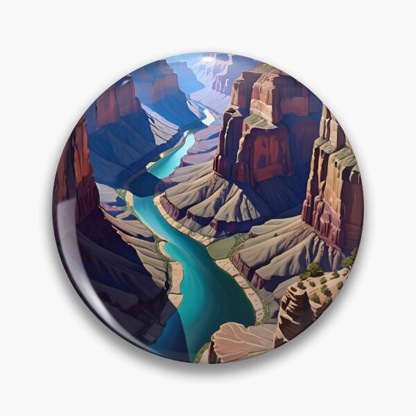 Artikelvorschau, The Grand Canyon Colorado River Landscape entworfen und verkauft von TheArtOfPat.
