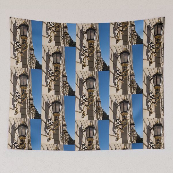 Item preview, Gilded Lanterns - Washington, DC Facades - Federal Triangle Neighborhood designed and sold by Georgia Mizuleva.