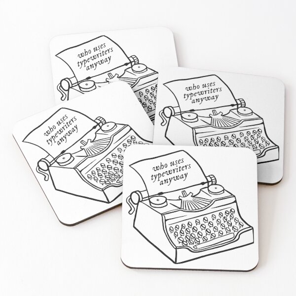 Item preview, Who uses a typewriter anyway designed and sold by MyVioletSkies.
