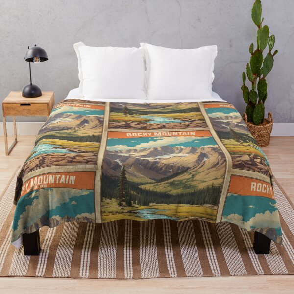 Item preview, Rocky Mountain National Park USA Vintage Travel Tourism  designed and sold by TravelersGems.