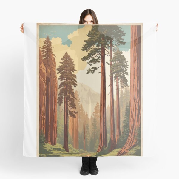 Item preview, Redwood National Park USA Vintage Travel Tourism  designed and sold by TravelersGems.