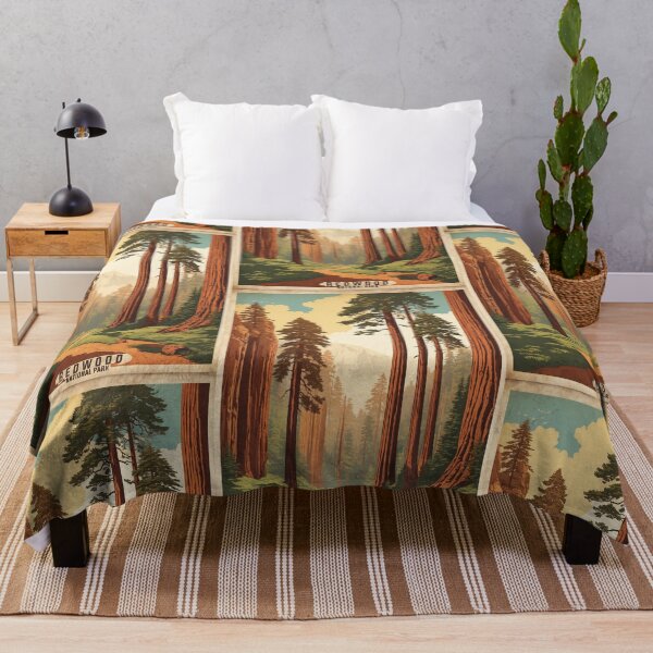 Item preview, Redwood National Park USA Vintage Travel Tourism  designed and sold by TravelersGems.