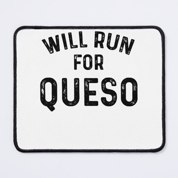Item preview, Will Run For Queso Gym Fitness Workout Tank, Cinco De Mayo designed and sold by Soul-Inspirer.