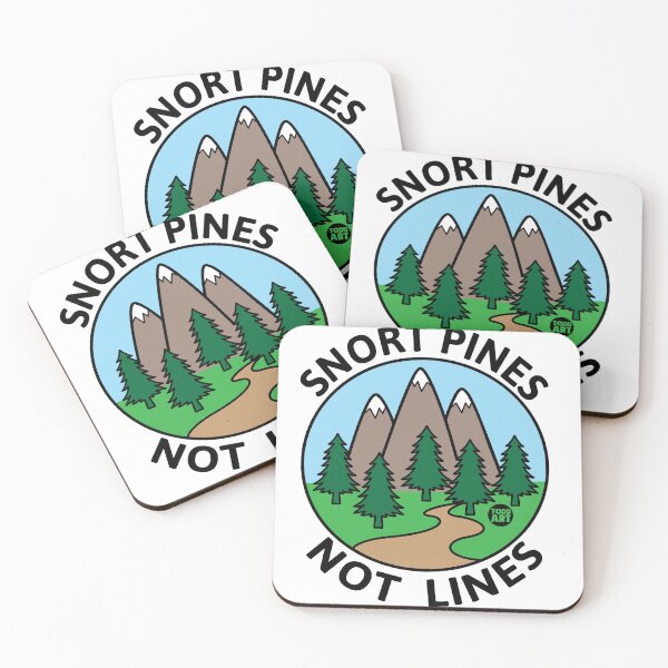 Item preview, SNORT PINES NOT LINES designed and sold by TODD GOLDMAN.
