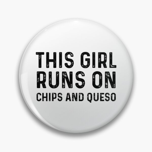Item preview, This Girl Runs On Chips And Queso, Gym Fitness Workout Tank, Cinco De Mayo designed and sold by Soul-Inspirer.