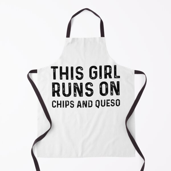 Item preview, This Girl Runs On Chips And Queso, Gym Fitness Workout Tank, Cinco De Mayo designed and sold by Soul-Inspirer.