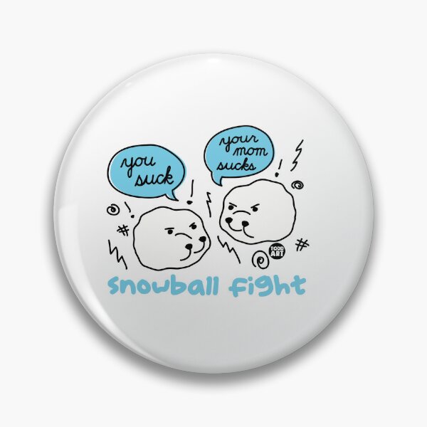 Item preview, SNOWBALL FIGHT designed and sold by TODD GOLDMAN.