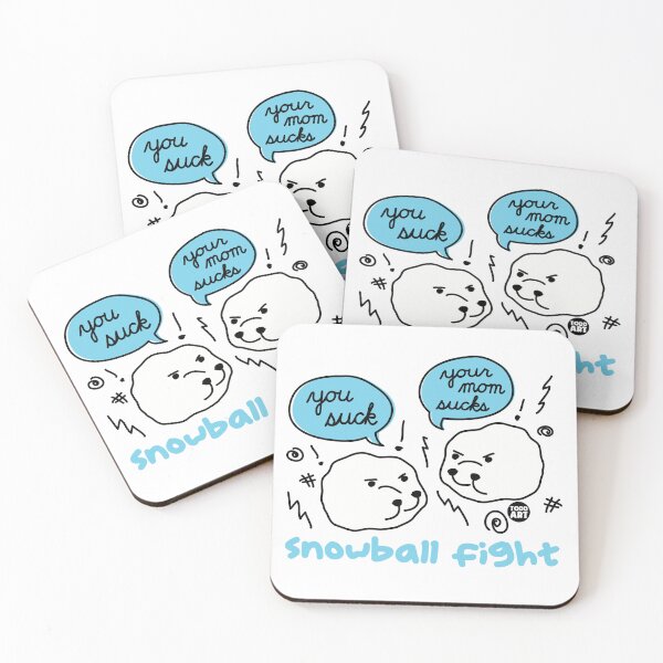 Item preview, SNOWBALL FIGHT designed and sold by TODD GOLDMAN.