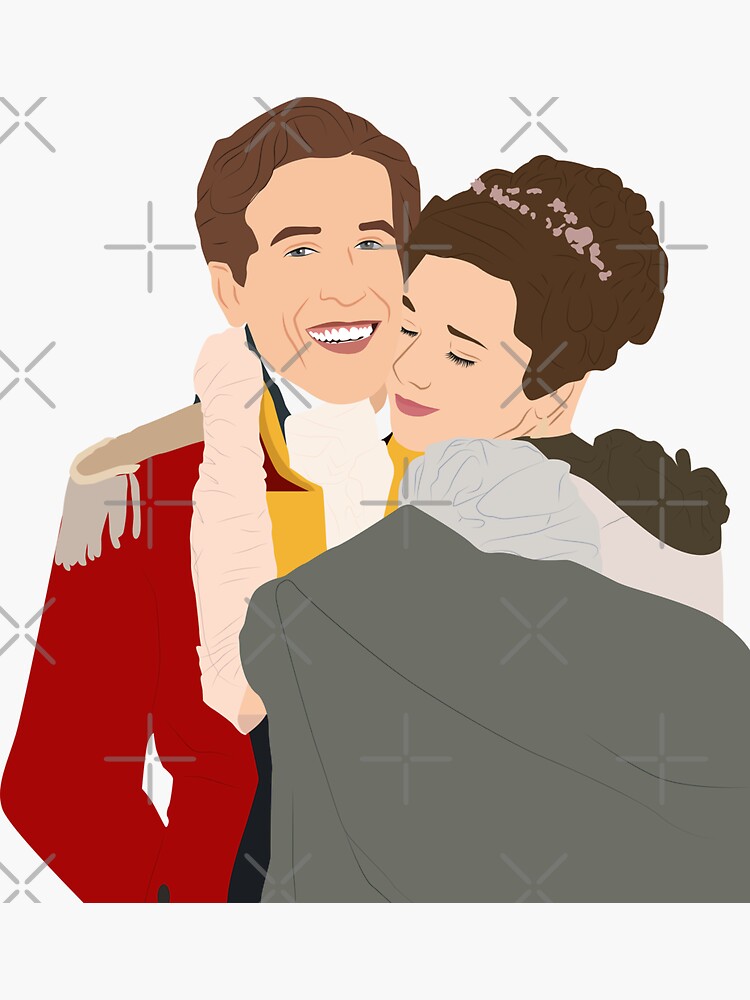 "Sir Phillip Crane & Eloise Bridgerton Netflix" Sticker for Sale by KamiTrendz Redbubble