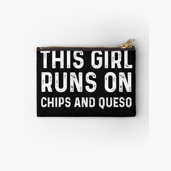 Item preview, This Girl Runs On Queso and Chips, Cinco de Mayo, Muscle Tank Fitness Gym Lifting designed and sold by Soul-Inspirer.