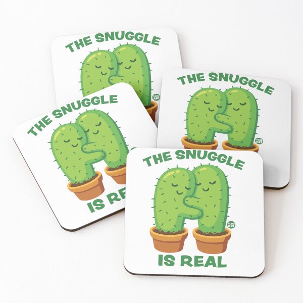 Item preview, SNUGGLE IS REAL CACTUS designed and sold by TODD GOLDMAN.