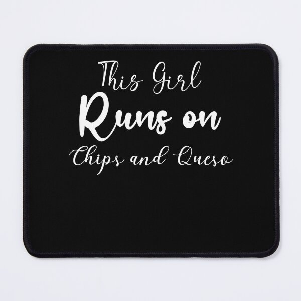Item preview, This Girl Runs On Queso and Chips, Cinco de Mayo, Muscle Tank Fitness Gym Lifting designed and sold by Soul-Inspirer.