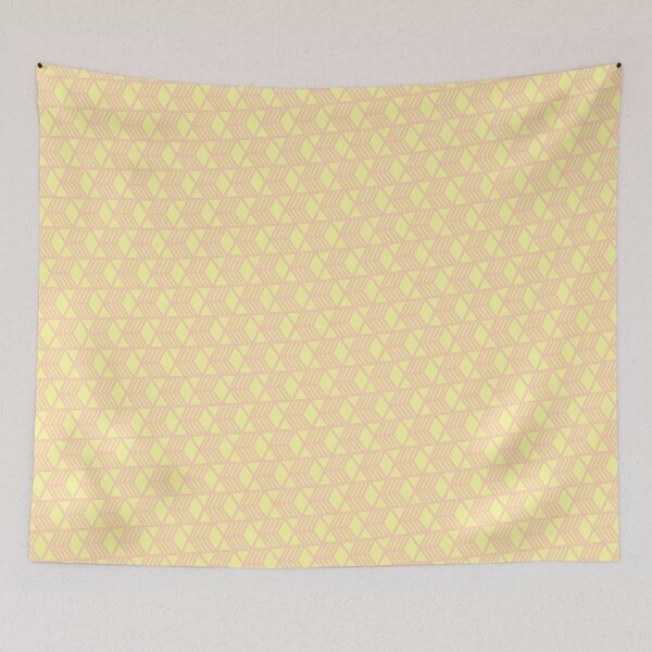 Item preview, Pink & Yellow Diamond Chevron Arrows Triangles Coherent Drafts designed and sold by Alchemy-A-La-G.