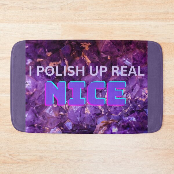 Item preview, I Polish Up Real Nice (Purple Lavender Crystal) designed and sold by ami.creations.