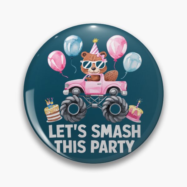 Item preview, LET'S SMASH THIS PARTY - BIRTHDAY BEAVER GIRL designed and sold by justyna-s28.
