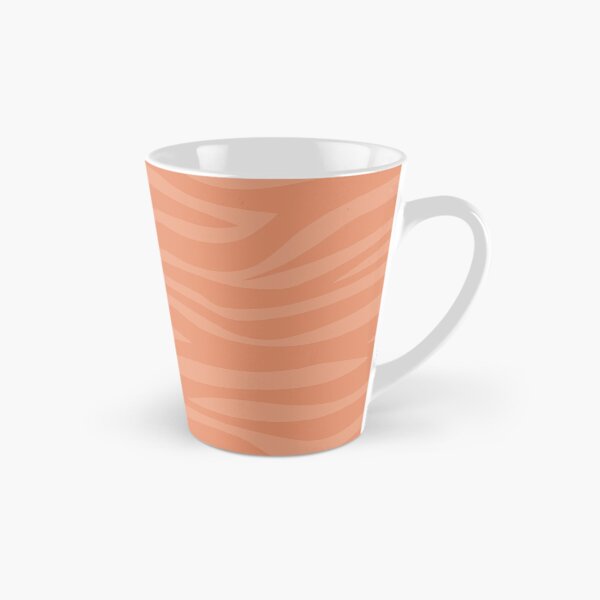 Item preview, Dual Peach Zebra Animal Stripe Print Coherent Drafts designed and sold by Alchemy-A-La-G.